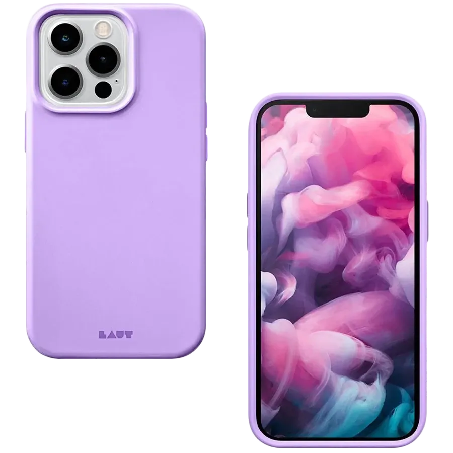 LAUT Защитный чехол Huex Pastels with MagSafe, Фиолетовый для iPhone 13 Pro Max — Изображение №1