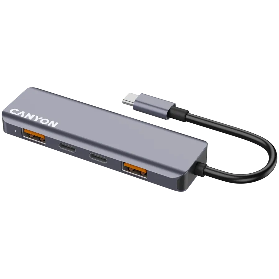 CANYON  DS-18  USB Hub  Γκρι — Εικών №1