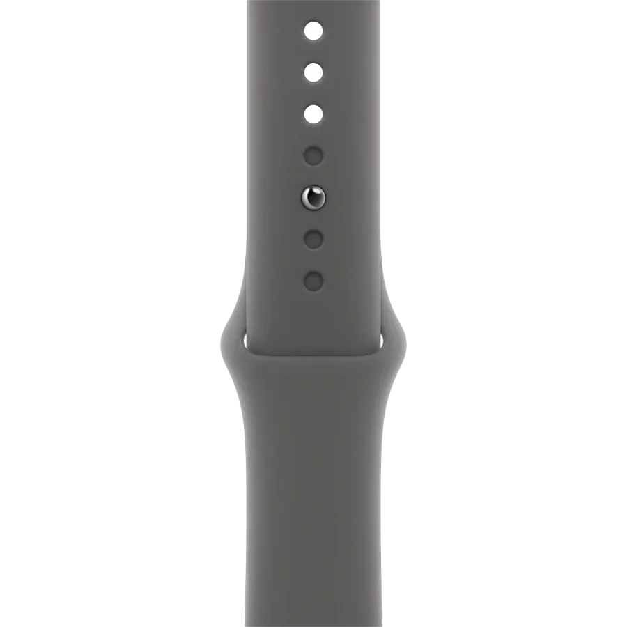 Удлинитель ремешка APPLE 46мм Sport Band - S/M Серый для Apple Watch 44/46 mm — Изображение №1