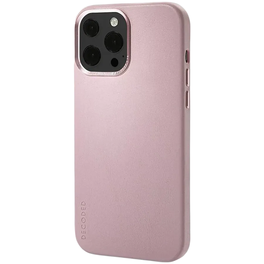 DECODED Чехол Leather Case with MagSafe, Розовый для iPhone 13 Pro — Изображение №2