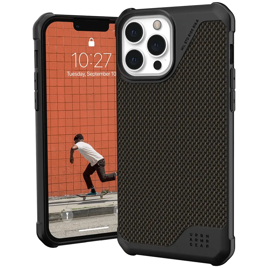 UAG Protective Case METROPOLIS LT with MagSafe, Olive for iPhone 13 Pro — Image №1 UAG Protective Case METROPOLIS LT with MagSafe, Olive for iPhone 13 Pro — Image №1