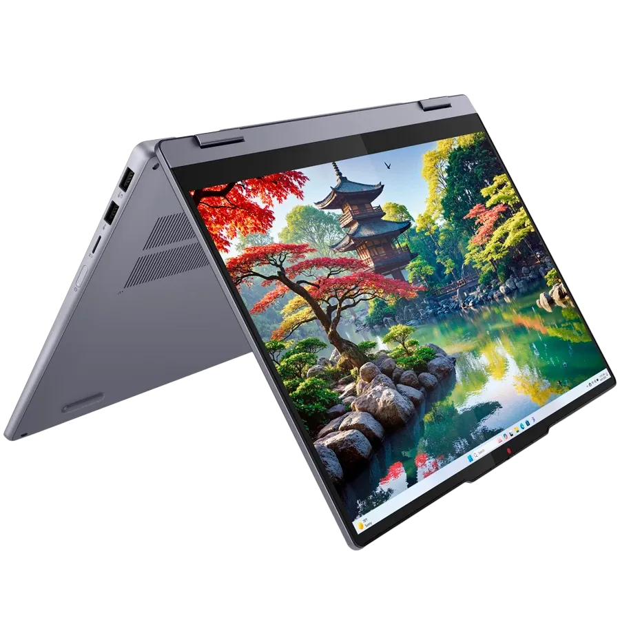 Laptop LENOVO IdeaPad 5 2-in-1 14 14" (1920x1200 60Hz), Core Ultra 7 Processor 255H, 24 GB, Arc 140T, Luna Grey, 1 TB — Image №1