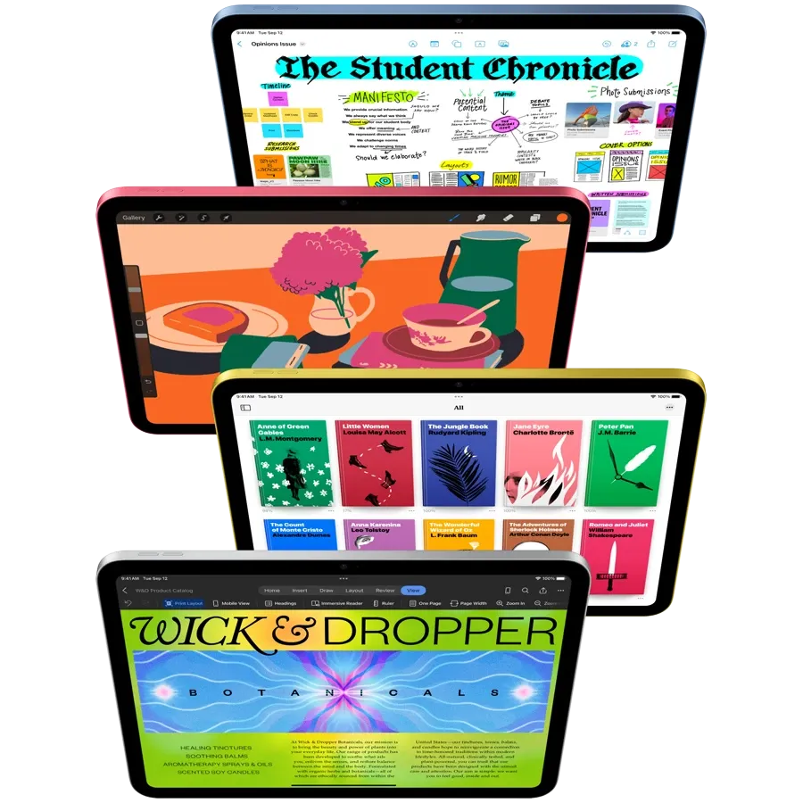 Apple iPad 10.9 (10 Gen), 256 ГБ, Wi-Fi, 2022, Серебристый (MCMD4QA/A_IS) — Изображение №3 Apple iPad 10.9 (10 Gen), 256 ГБ, Wi-Fi, 2022, Серебристый (MCMD4QA/A_IS) — Изображение №3