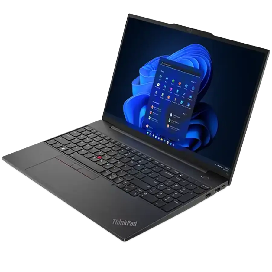 Φορητός LENOVO ThinkPad E16 Gen 4 16" Core Ultra 7 Processor 355 16γιγαμπάιτε RAM 512γιγαμπάιτε Στερεά μονάδα δίσκου, Μαύρος — Εικών №2
