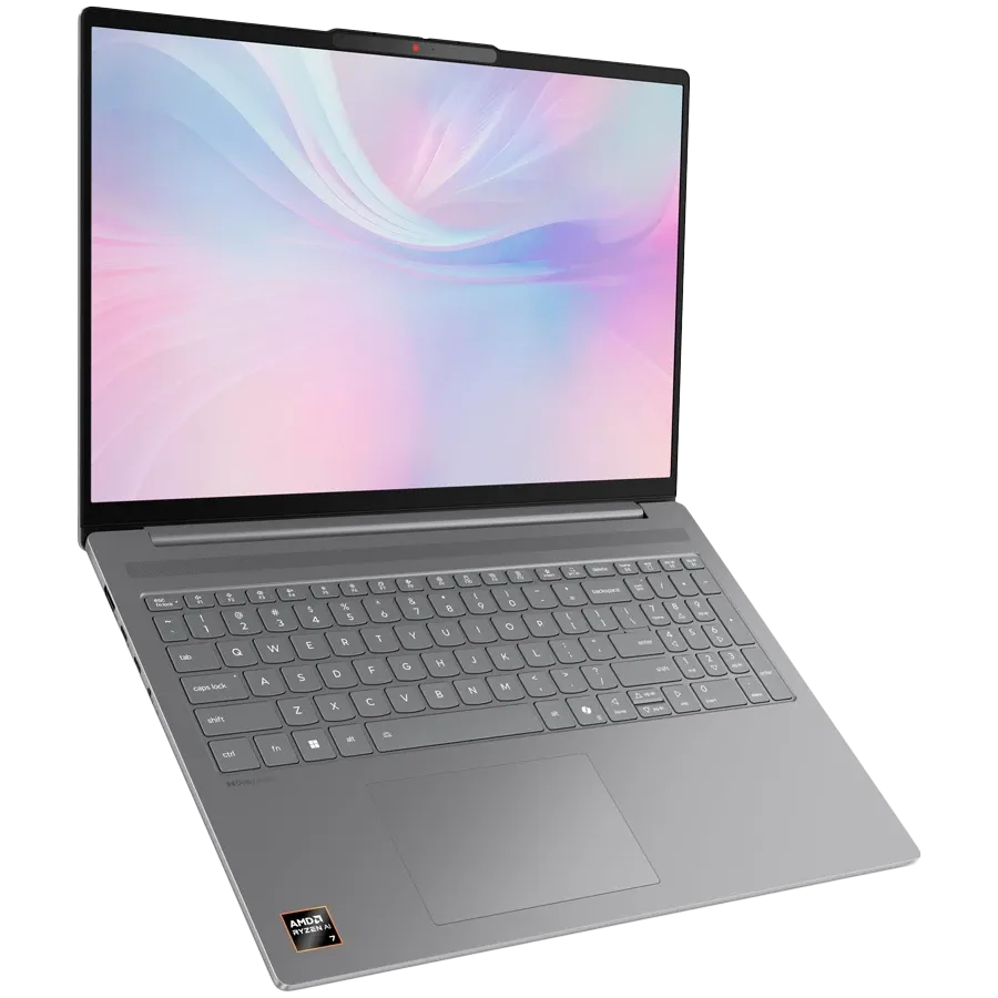 Ноутбук LENOVO IdeaPad Slim 5 16" (2880x1800 120Гц), Ryzen AI 7 350, 32 ГБ, Radeon 860M, Luna Grey, 1 ТБ — Изображение №3