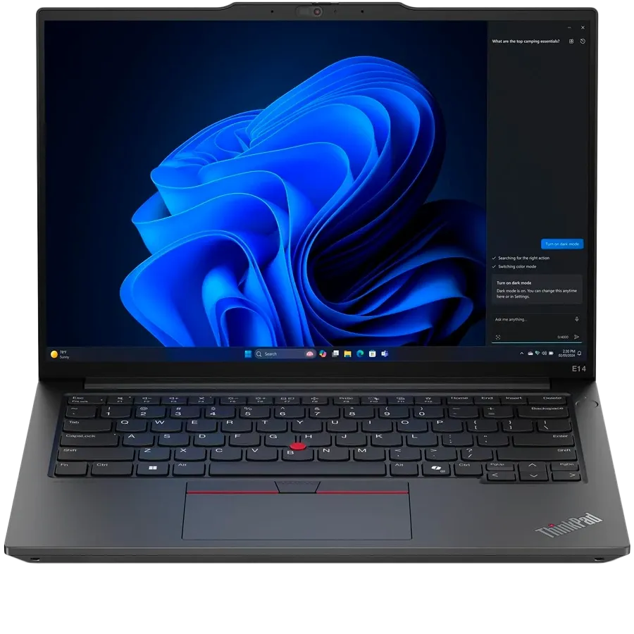 Ноутбук LENOVO ThinkPad E14 Gen 6 14" (1920x1200), Core Ultra 5 Processor 125U, 16 ГБ, Graphics, Чёрный, 512 ГБ — Изображение №1