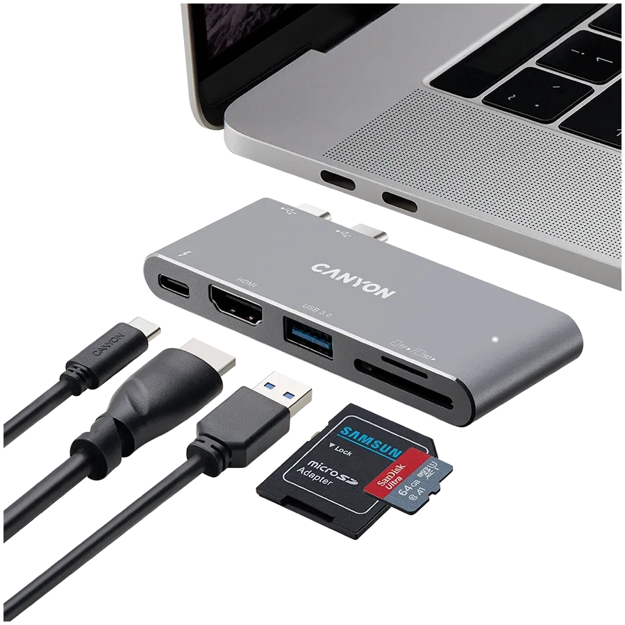 Dock Station CANYON  DS-5 Thunderbolt 3 — Image №4