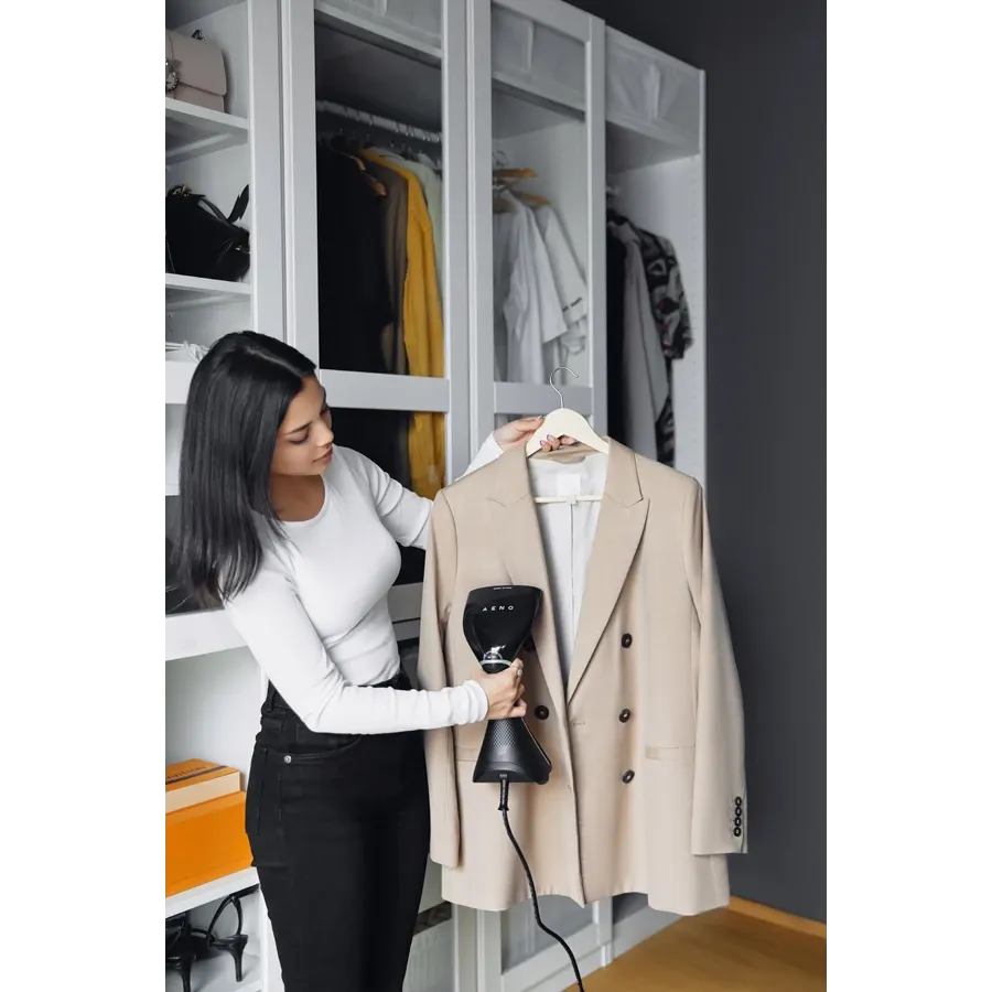 AENO GS3 Clothes Steamer, Black — Image №10