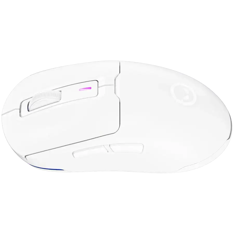 LORGAR MSA10W Gaming Mouse, Wireless, White — Image №3