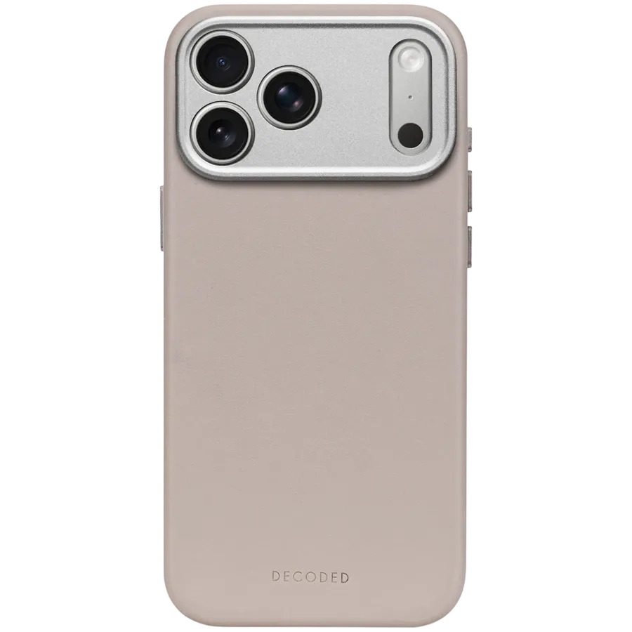 DECODED Θήκη Leather case με MagSafe, Solid Clay for iPhone 17 Pro Max — Εικών №1