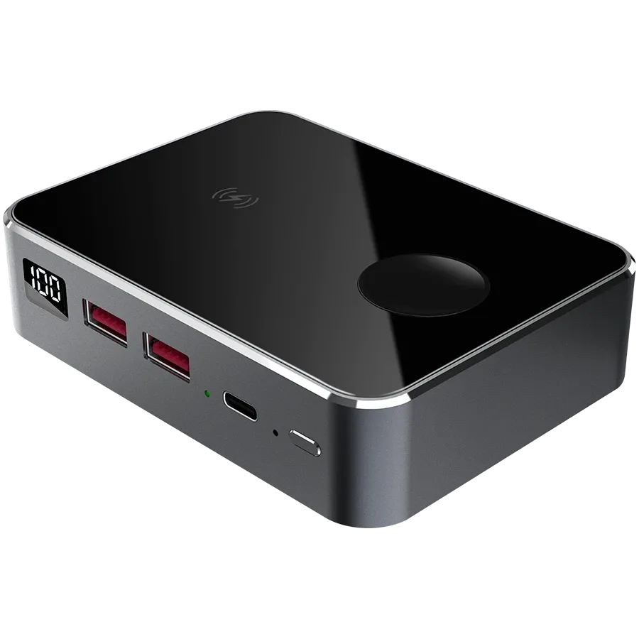 PRESTIGIO Graphene PD Pro Watch Power Bank, 20000 mAh, Silver — Изображение №3