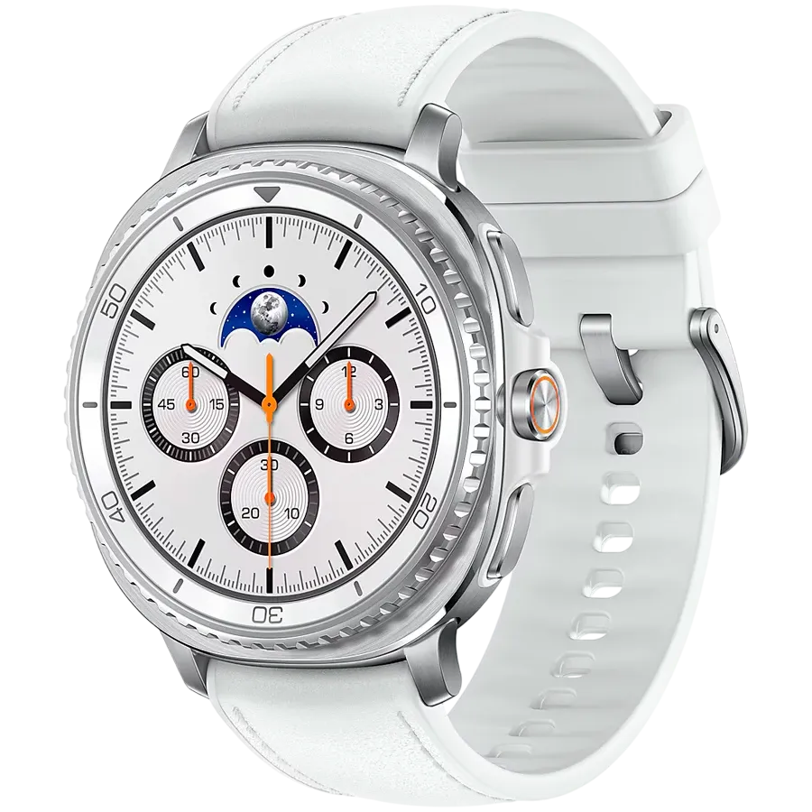 SAMSUNG Galaxy Watch 8 Classic Smart Watch, 46χιλ., Ασημί — Εικών №1