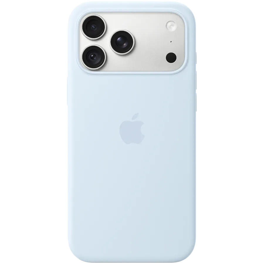 APPLE Silicone Case with MagSafe, Crisp Blue for iPhone 18 Pro Max — Image №1
