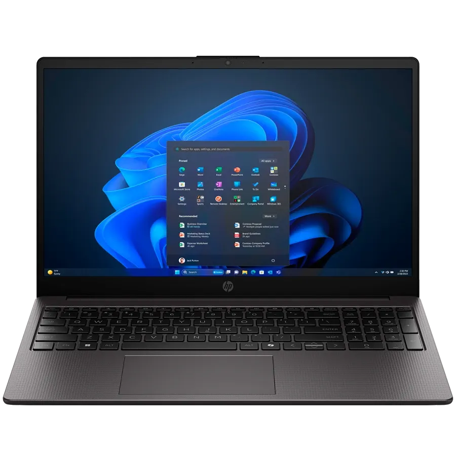 Φορητός HP INC 15.6" (1920x1080), Ryzen 3 7335U, 16 γιγαμπάιτε, 660M, Dark Ash Silver, 512 γιγαμπάιτε — Εικών №1