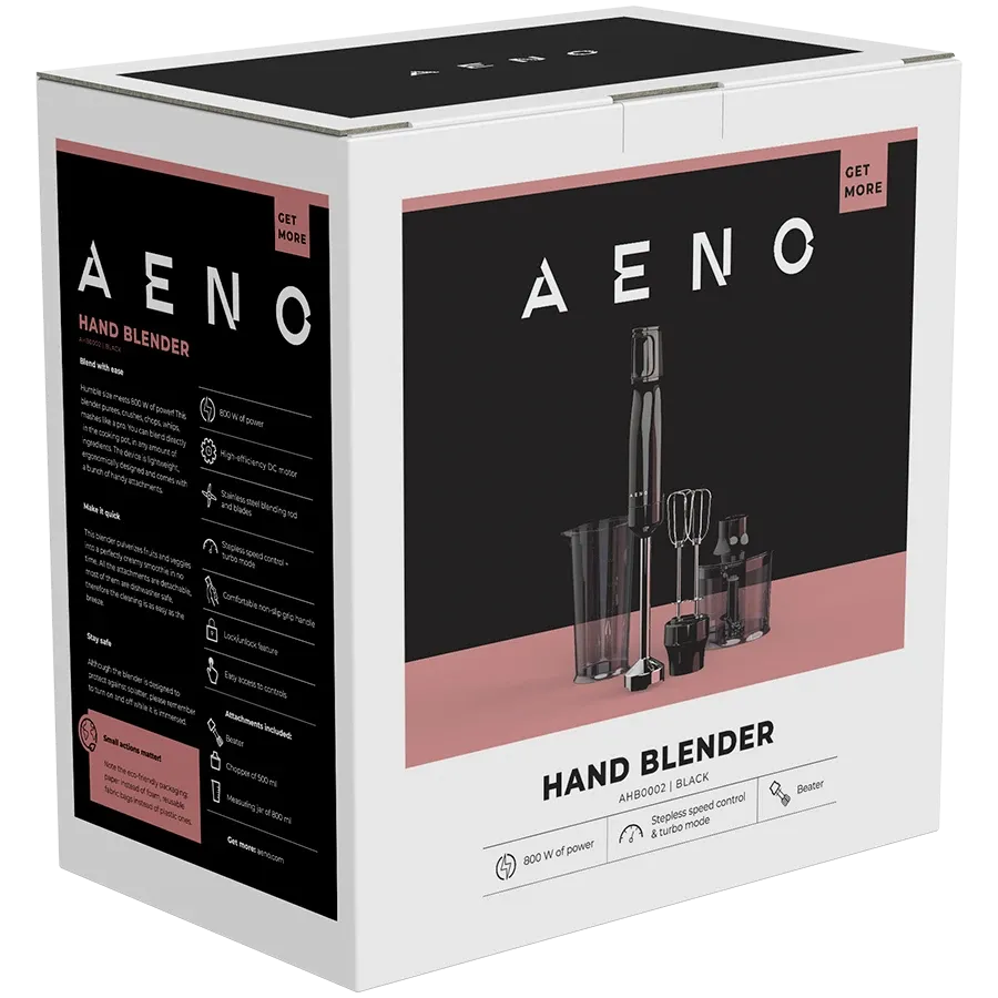 Hand Blender AENO HB2, Black — Image №8