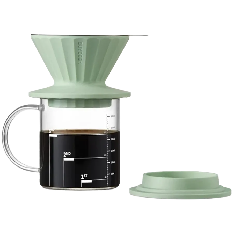 BUYDEEM Coffee Filter (350 ml), Cozy Greenish — Image №1