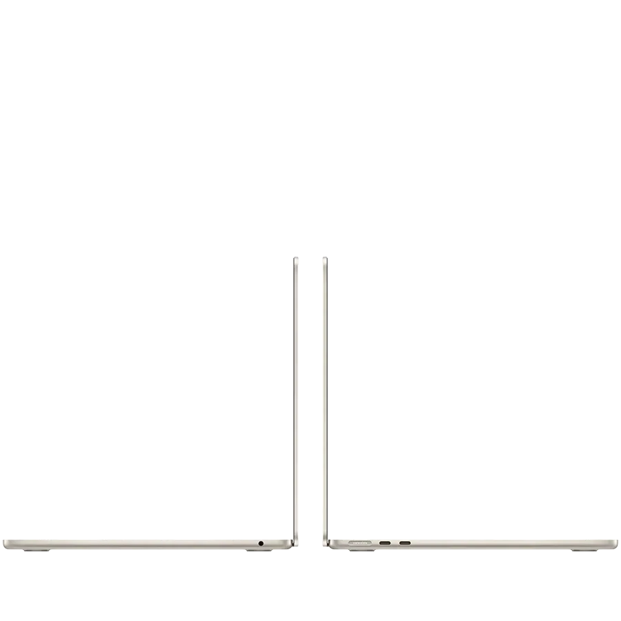 Apple MacBook Air 13.6"  Apple M3 (8C CPU/10C GPU), 16 GB, 512 GB, Starlight, 2024 — Image №3