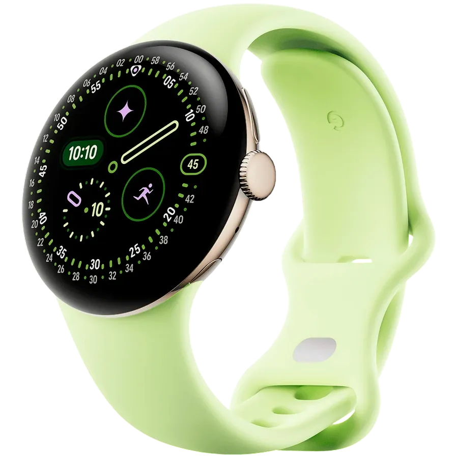 GOOGLE Pixel Watch 4 Smart Watch, 41mm, Gold — Image №1 GOOGLE Pixel Watch 4 Smart Watch, 41mm, Gold — Image №1