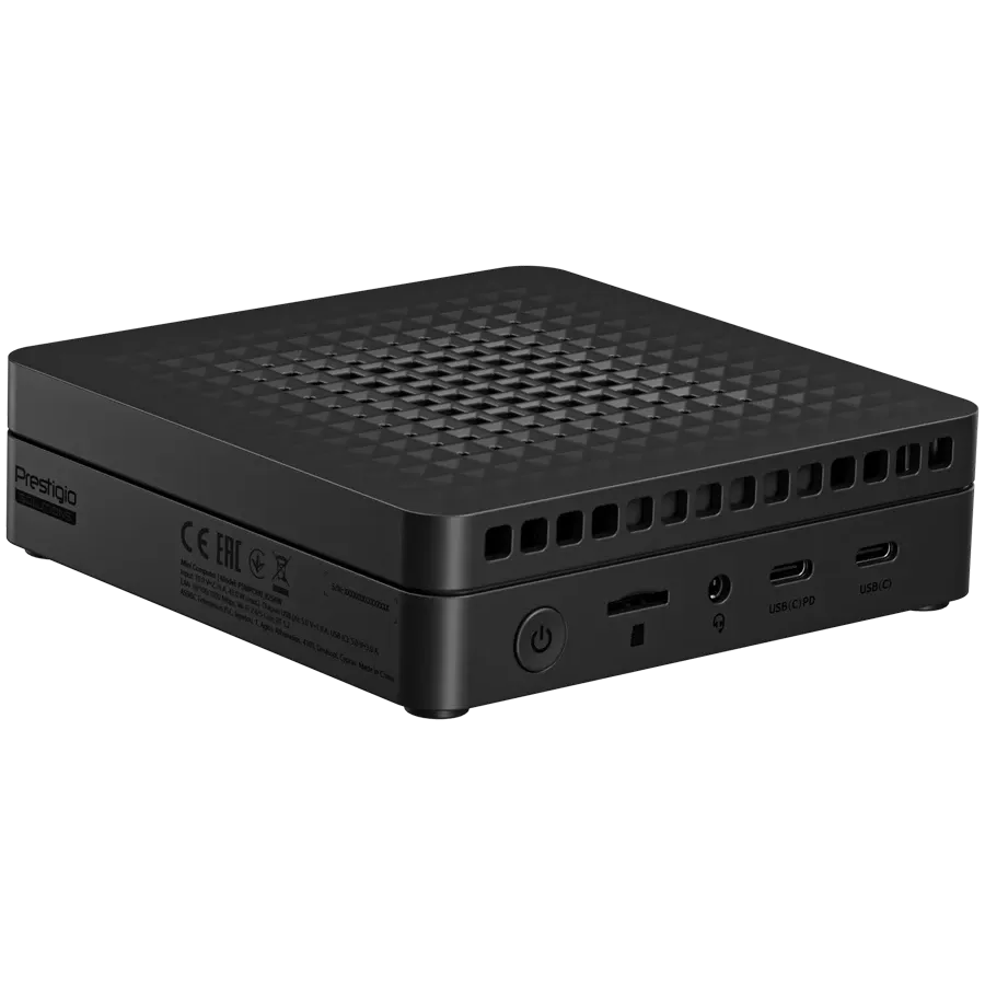 PRESTIGIO SOLUTIONS Προσωπικός υπολογιστής Mobile N1, 8 γιγαμπάιτε, Μαύρος, 256 γιγαμπάιτε — Εικών №1