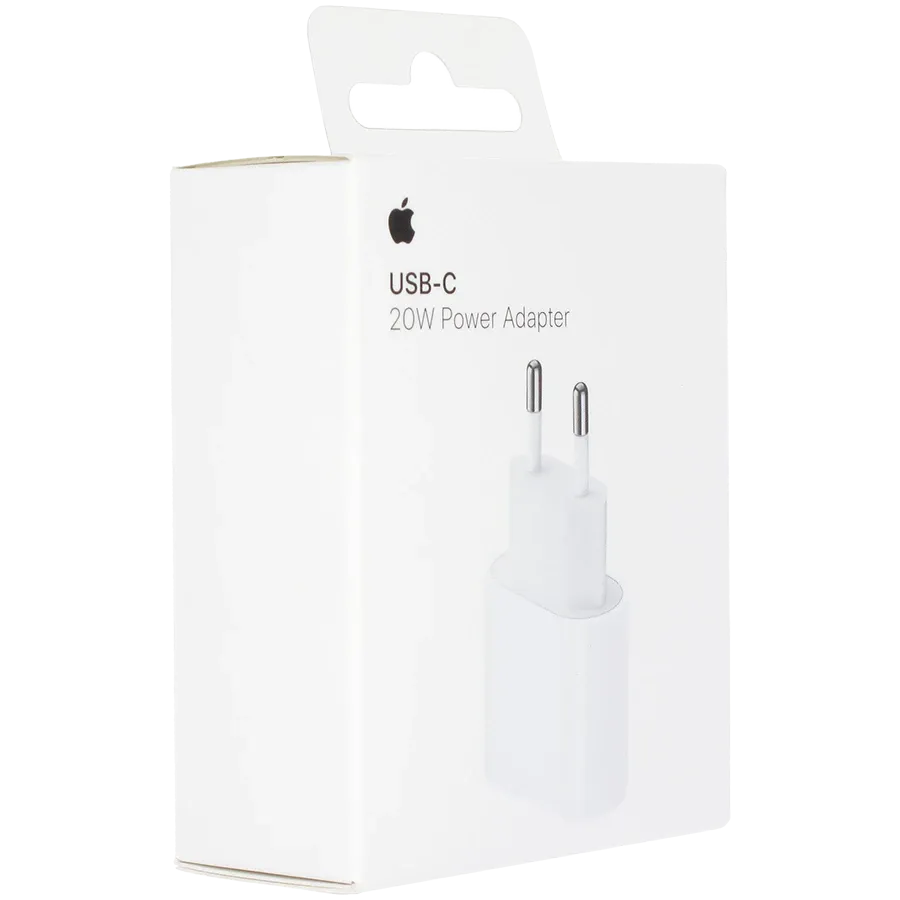 Адаптер питания APPLE 1*USB-C, 20 Вт, Белый — Изображение №2