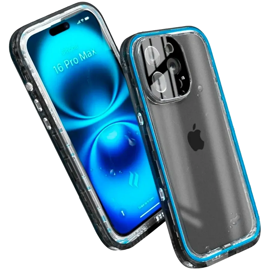 CATALYST Защитный чехол Total Protection , Чёрный для iPhone 16 Pro Max — Изображение №1