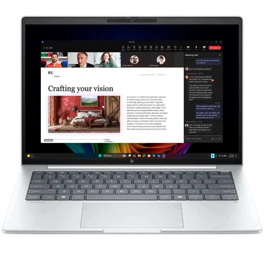 Laptop HP INC 14" (1920x1200), Core Ultra 7 Processor 258V, 32 GB, Arc Graphics,, 1 TB — Image №1 Laptop HP INC 14" (1920x1200), Core Ultra 7 Processor 258V, 32 GB, Arc Graphics,, 1 TB — Image №1