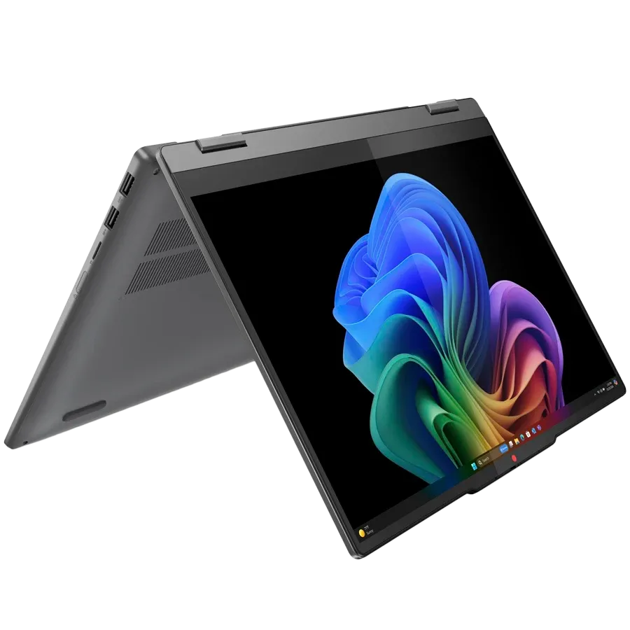 Ноутбук LENOVO IdeaPad 5 2-in-1 14 14" (1920x1200 60Гц), Qualcomm Snapdragon X Plus X1P-42-100, 16 ГБ, Qualcomm Adreno X1-45, Luna Grey, 1 ТБ — Изображение №2