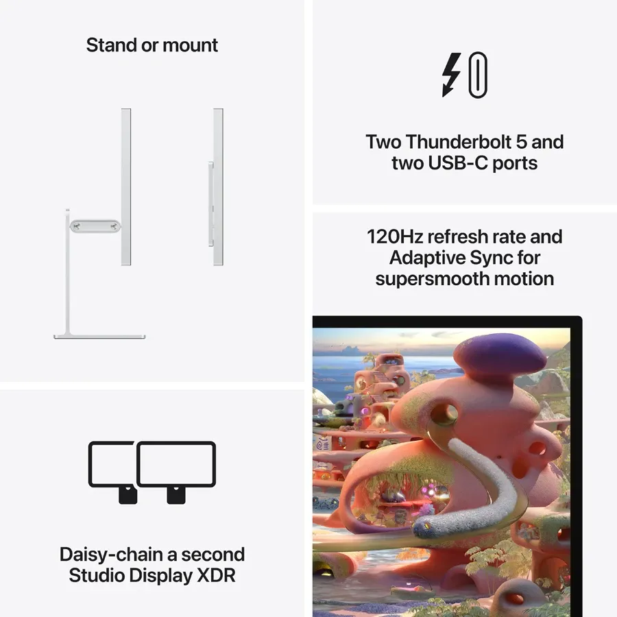 Apple Studio Display XDR 27" Standard glass, Silver — Image №8