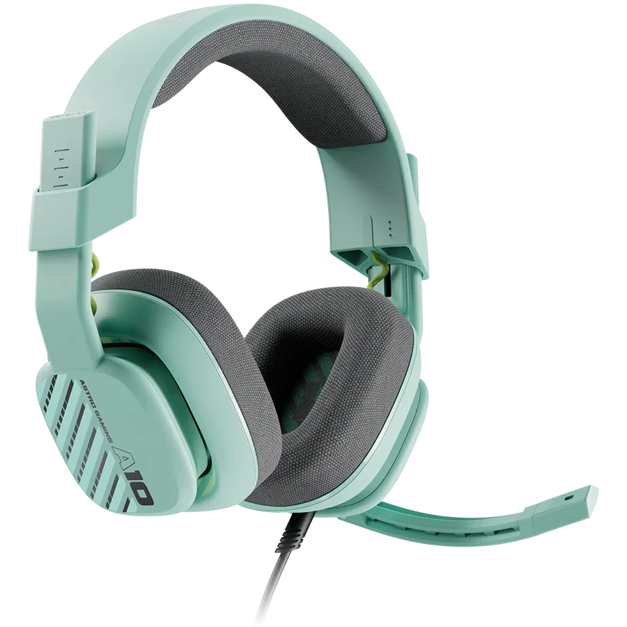 LOGITECH A10 {Проводная} Игровая гарнитура, Мятный — Изображение №1