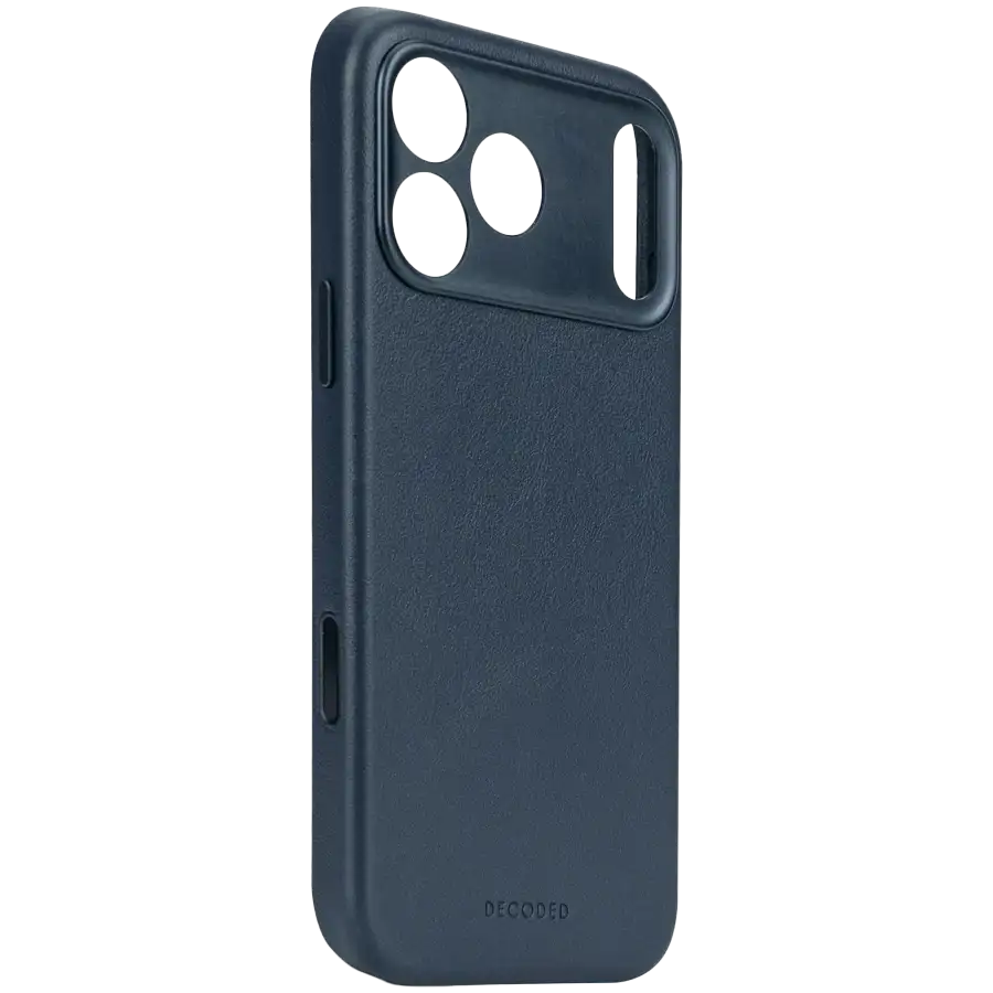 DECODE Θήκη Leather case με MagSafe, Navy Shadow for iPhone 17 Pro — Εικών №2 DECODE Θήκη Leather case με MagSafe, Navy Shadow for iPhone 17 Pro — Εικών №2