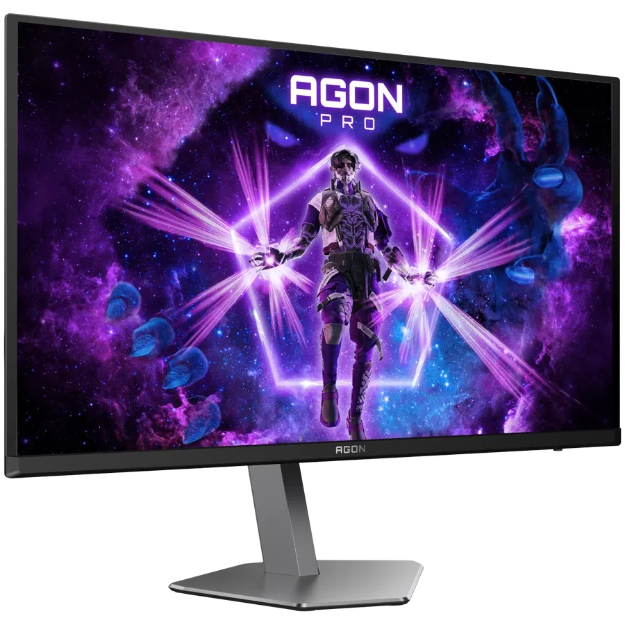 AOC LED-монитор (26.7", 2560x1440, OLED) Тёмно-серый — Изображение №3