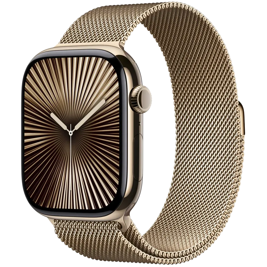APPLE 46mm Milanese Loop Band Milanese Loop S/M Gold for Apple Watch 44/46 mm — Image №2 APPLE 46mm Milanese Loop Band Milanese Loop S/M Gold for Apple Watch 44/46 mm — Image №2