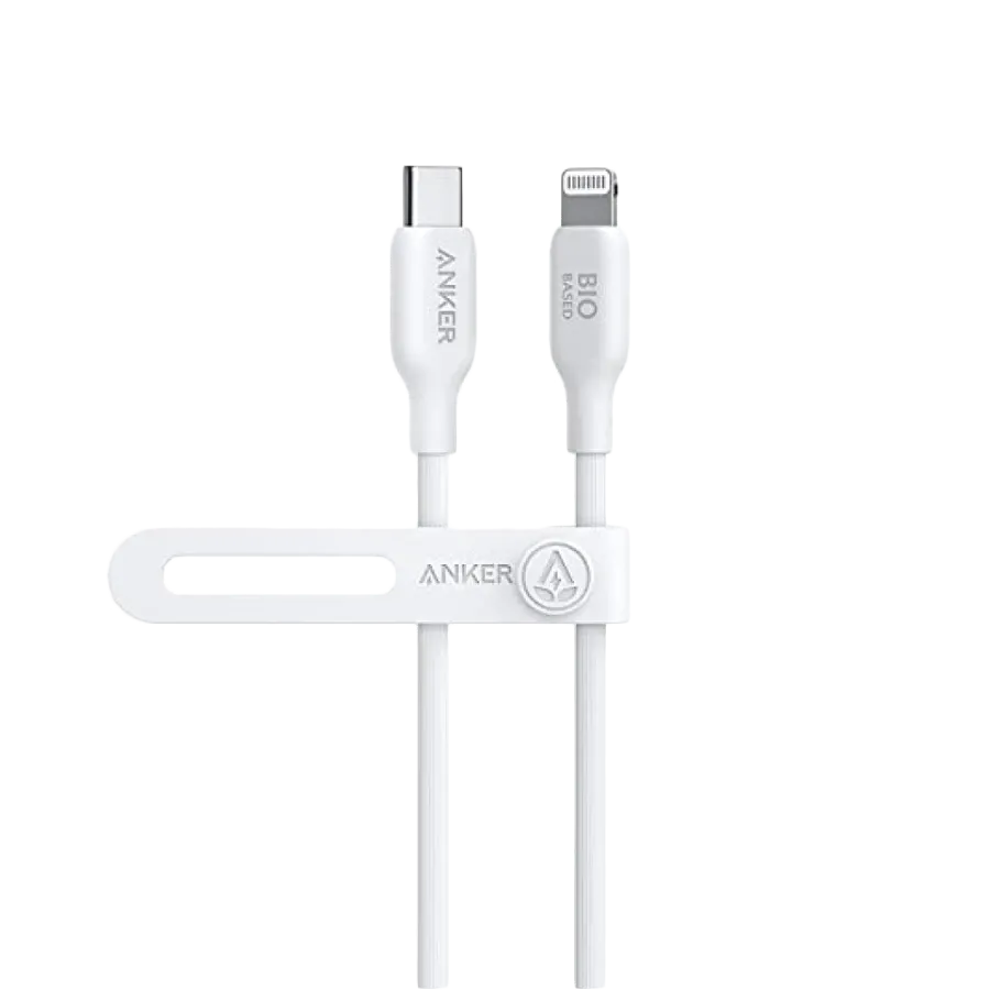 ANKER USB-C to Lightning Cable, 0.9 m, White — Image №1
