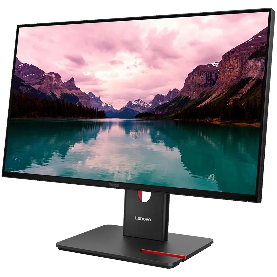 LENOVO Monitor LED (23.8", 1920x1080, IPS) Eclipse Black — Image №2