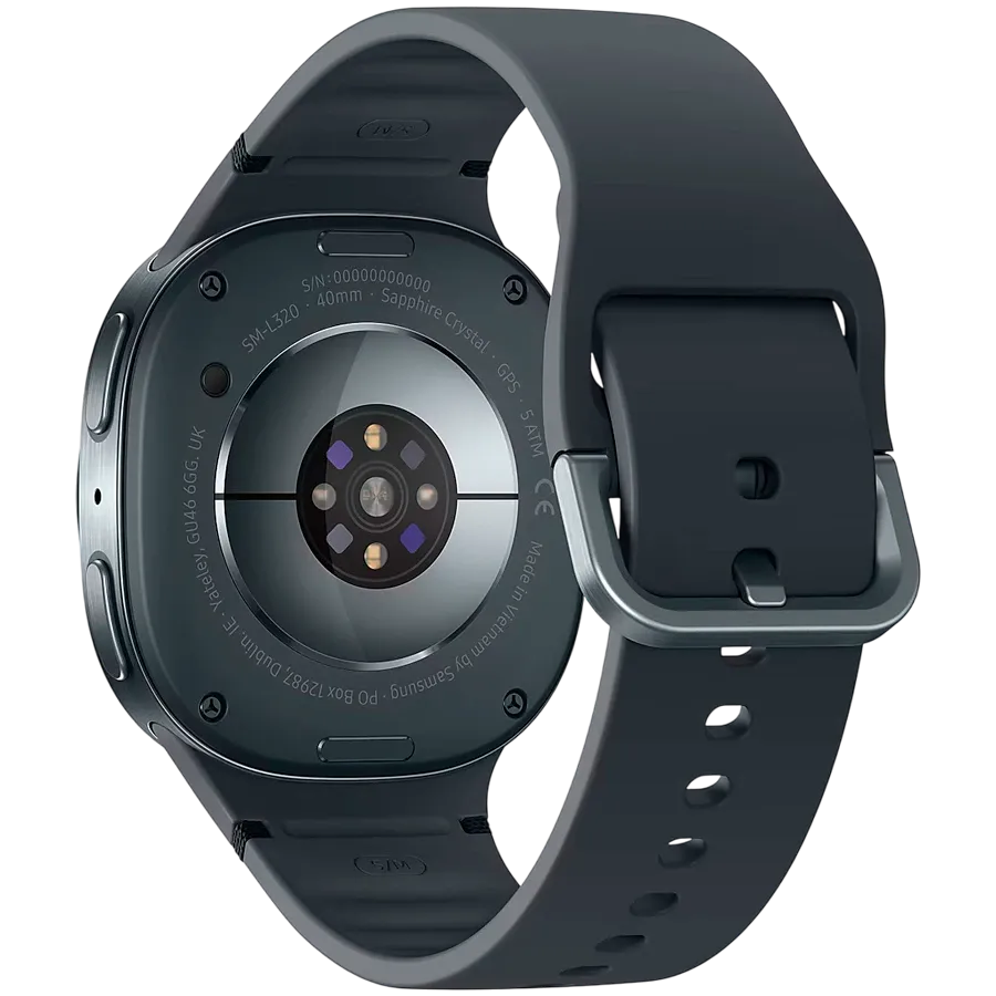 SAMSUNG Galaxy Watch 8 Smart Watch, 44χιλ., Dark Gray — Εικών №4