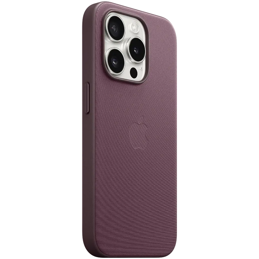 APPLE Чехол FineWoven Case с MagSafe, Mulberry для iPhone 15 Pro — Изображение №2
