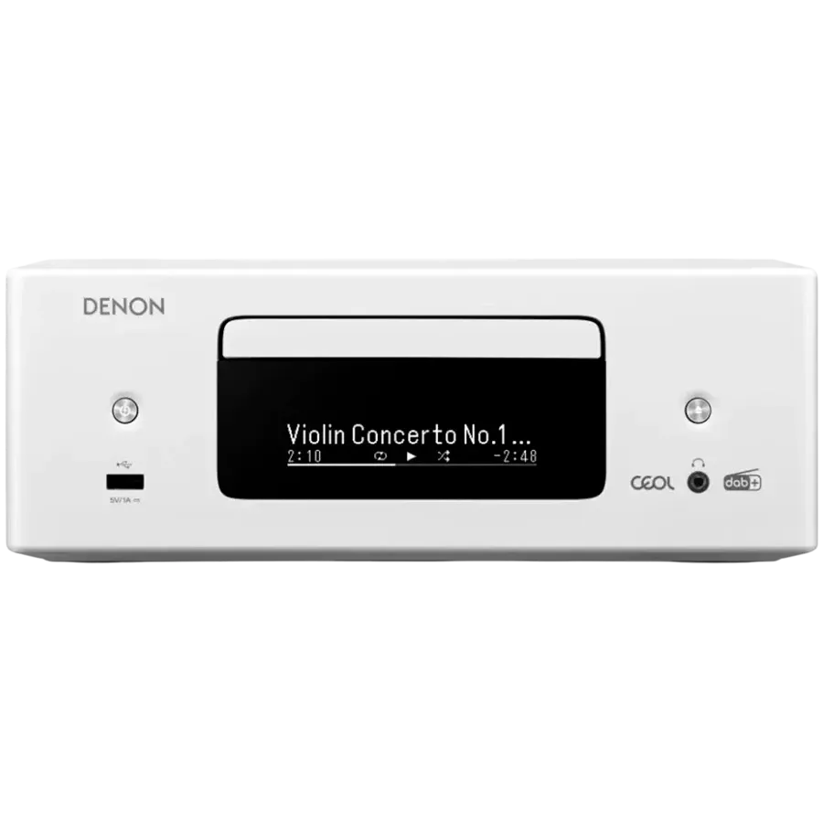 DENON Аудиосистема RCDN12DABWTE2, Белый — Изображение №1
