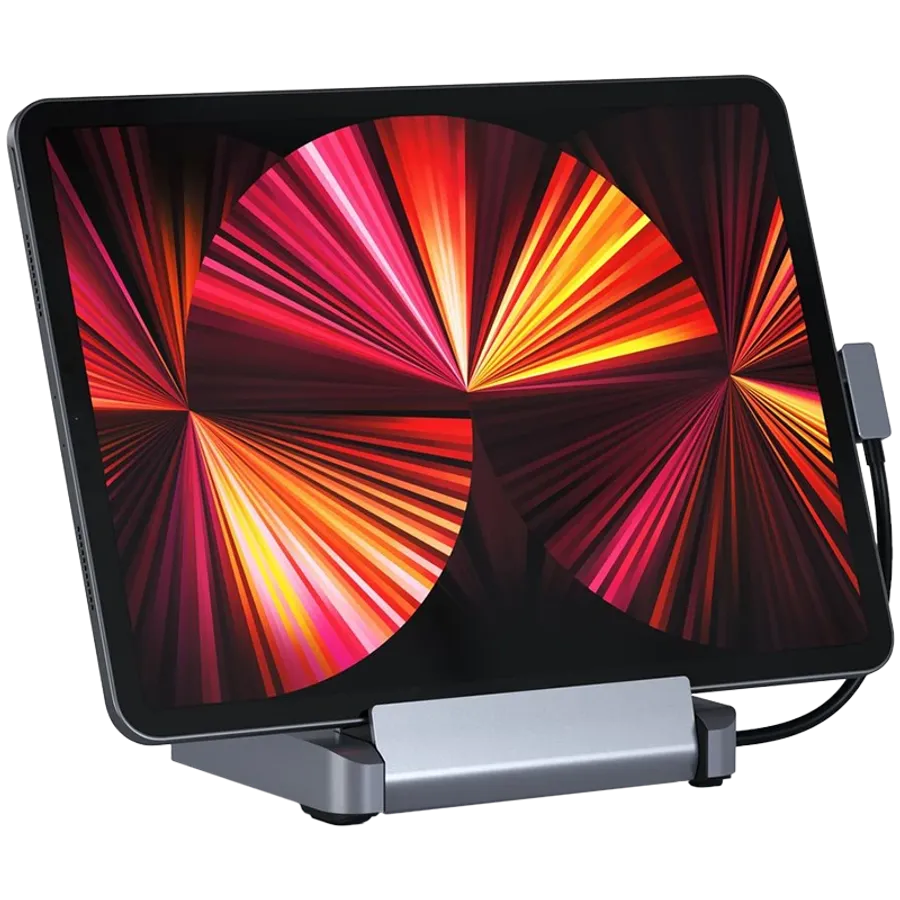 SATECHI  Multiport Adapter Stand Hub Space Gray — Image №1