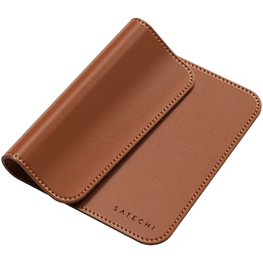 SATECHI Vegan-Leather Premium Mouse Pad, Καφέ — Εικών №4
