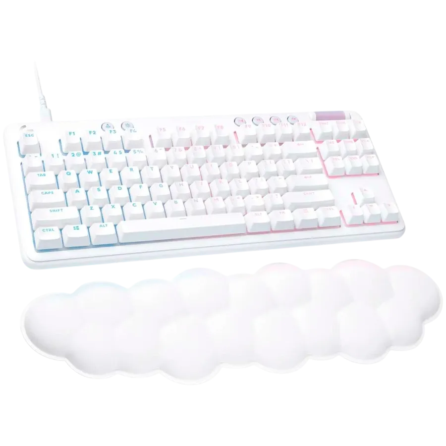 LOGITECH G713 Πληκτρολόγιο παιχνιδιών, Ενσύρματο, Λευκό, UK English — Εικών №2 LOGITECH G713 Πληκτρολόγιο παιχνιδιών, Ενσύρματο, Λευκό, UK English — Εικών №2