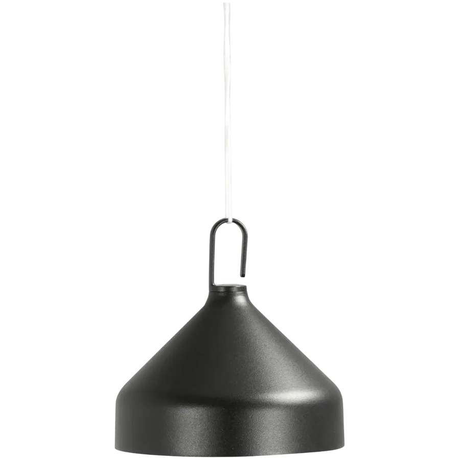 ZAFFERANO AMELIE HANGING LAMP 120x120mm. PAINTED MATT BLACK 3.0W LED 95-130lm. — Изображение №1