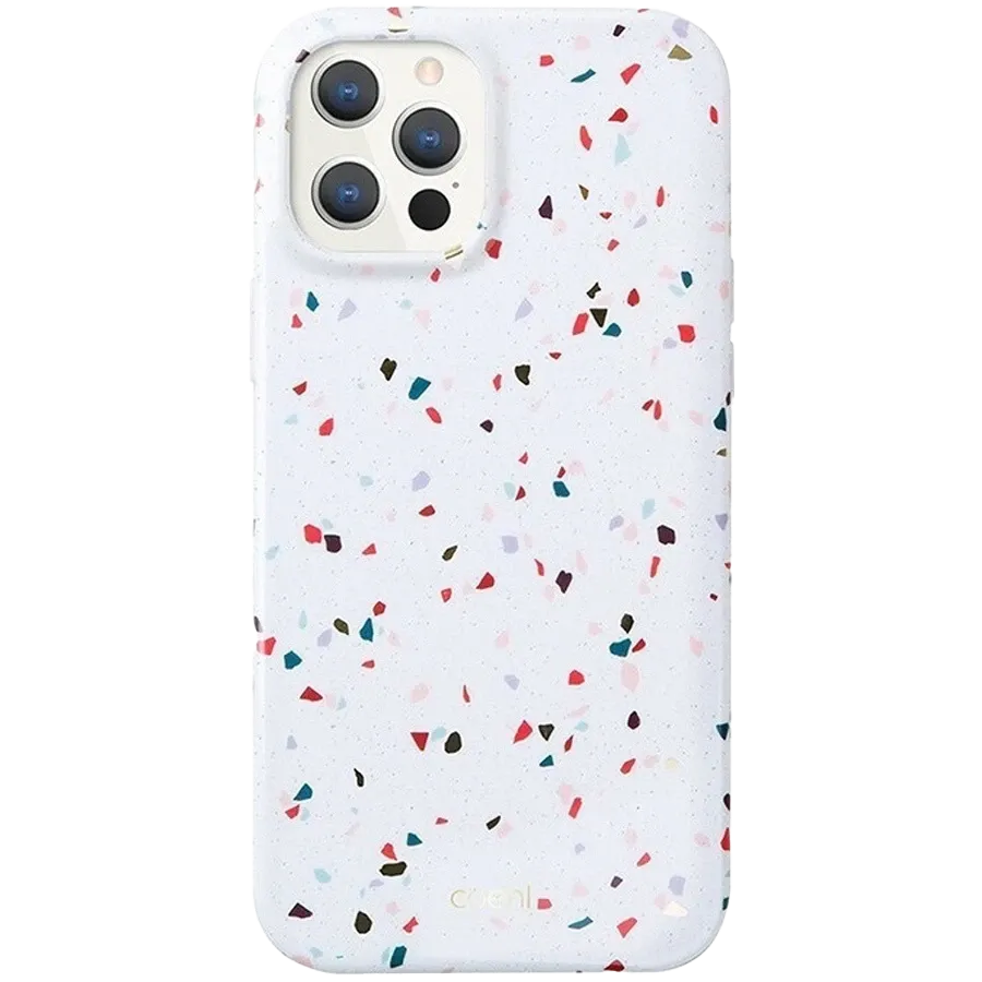 UNIQ Case COEHL Terrazzo , White for iPhone 13 Pro Max — Image №1