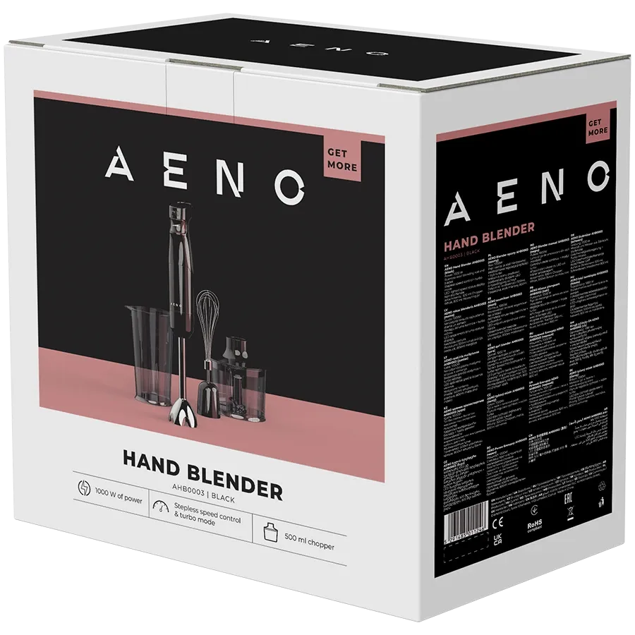 Hand Blender AENO HB3, Black — Image №12