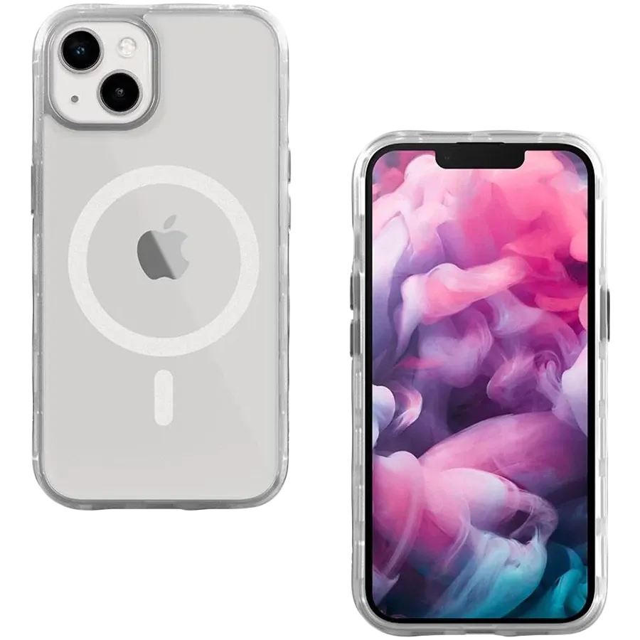 LAUT Protective Case CRYSTAL MATTER (IMPKT) TINTED with MagSafe, Polar White for iPhone 13 — Image №1