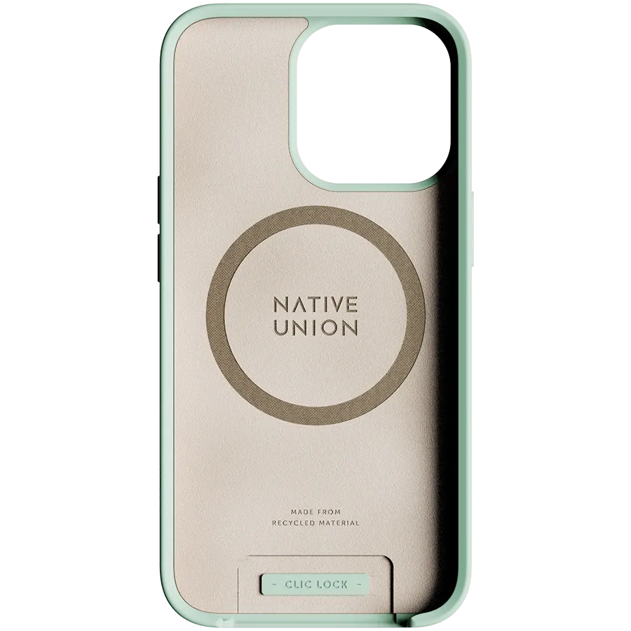 NATIVE UNION Case CLIC POP with MagSafe, Menthol for iPhone 13 Pro Max — Image №3