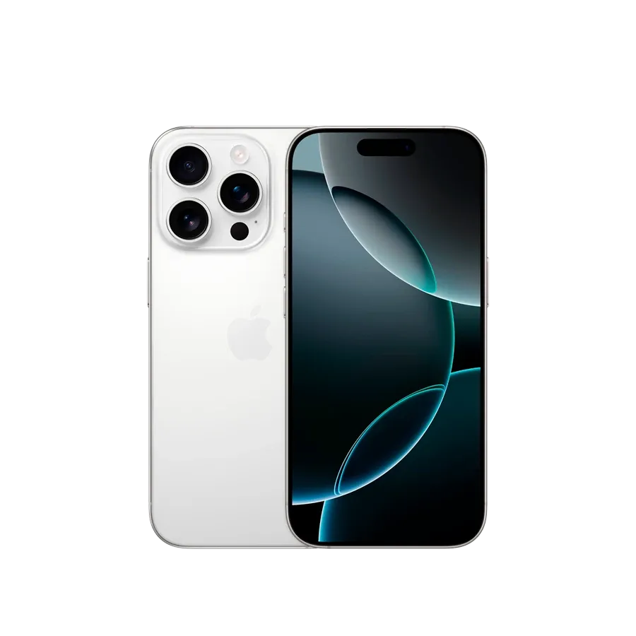 Apple iPhone 16 Pro, 128 GB, White Titanium — Εικών №1