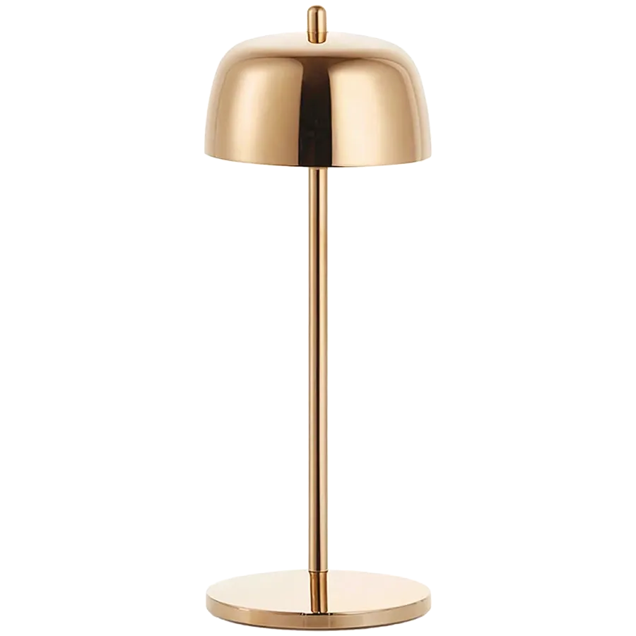 ZAFFERANO CIRCE PRO TABLE LAMP 110x300mm. PINK GOLD 2.2W LED 133/154lm. — Image №1