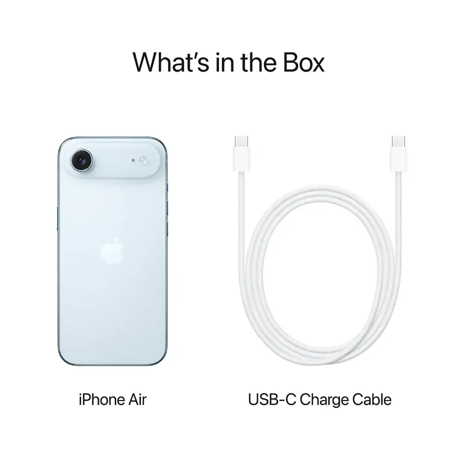 Apple iPhone Air, 1 TB, Sky Blue — Image №8 Apple iPhone Air, 1 TB, Sky Blue — Image №8