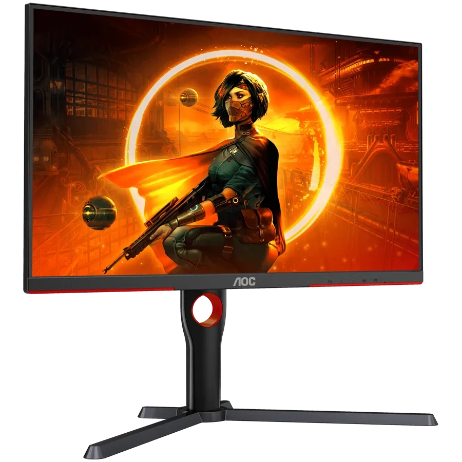 AOC Monitor LED (27", 2560x1440, VA) Black/Red — Image №2