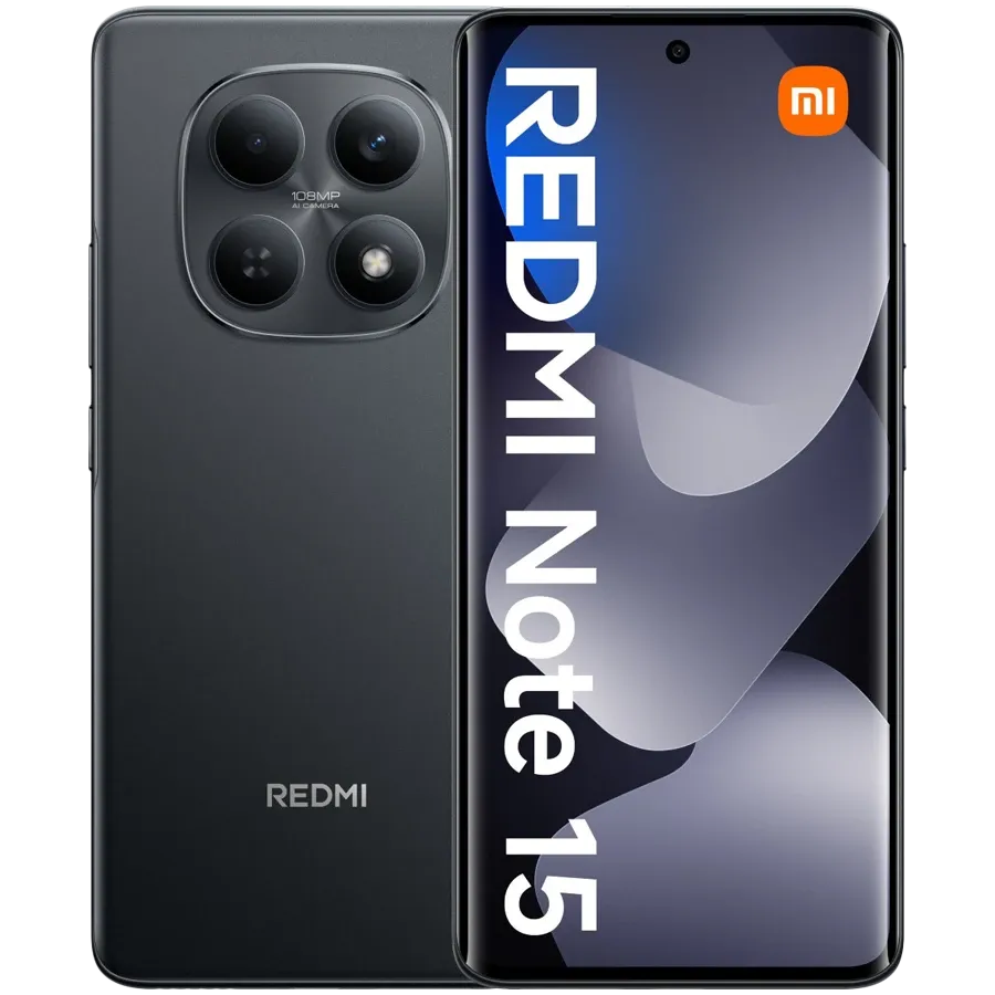 XIAOMI Redmi Note 15   6 GB/128 GB, Black — Image №1